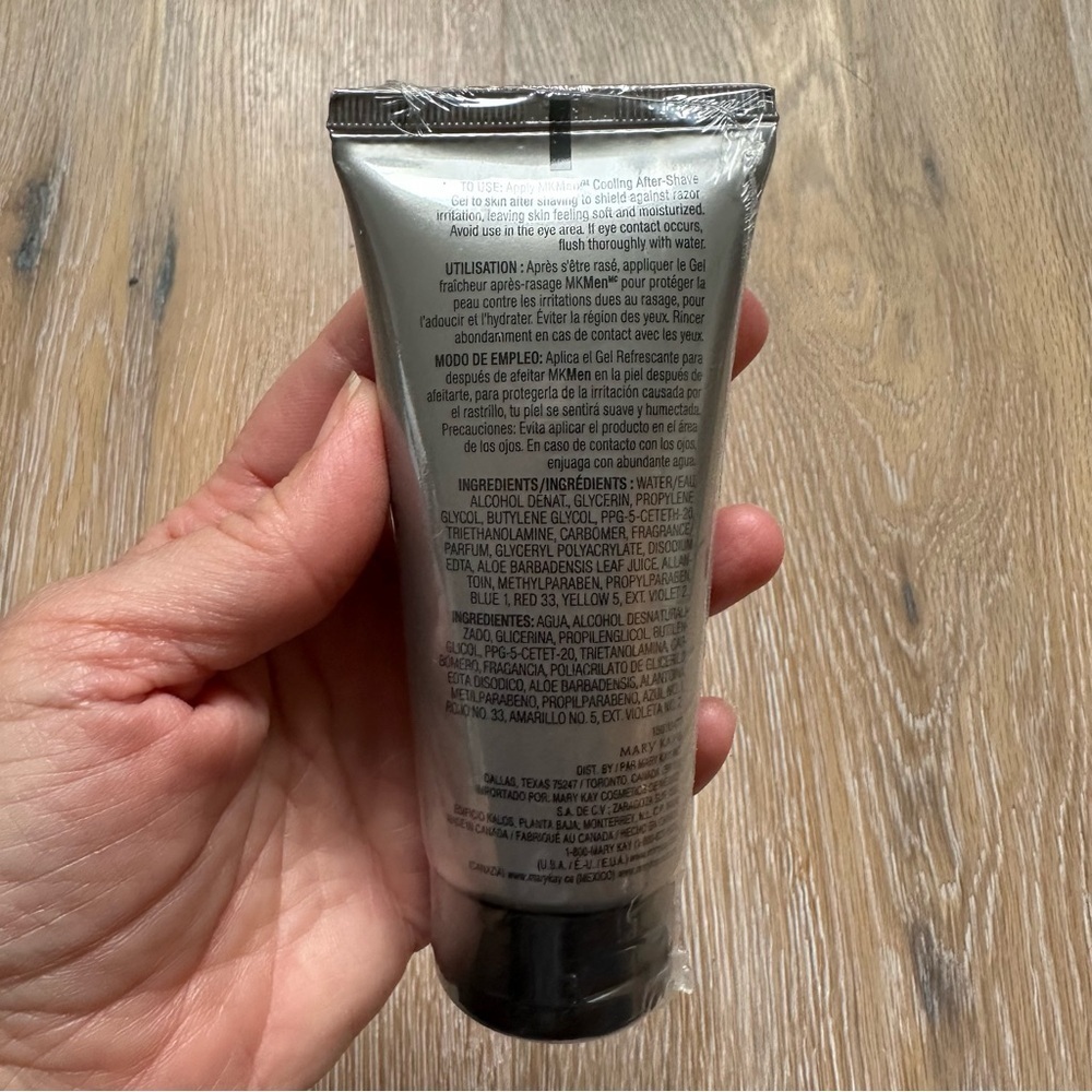 Mary Kay MK Men Cooling After-Shave Gel New Unused Sealed Tube 2.5 fl oz / 73ml - Picture 5 of 6